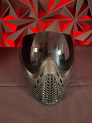 Used Virtue Vio Ascend Paintball Mask - Black w/Visor and Exalt V3 Goggle Case