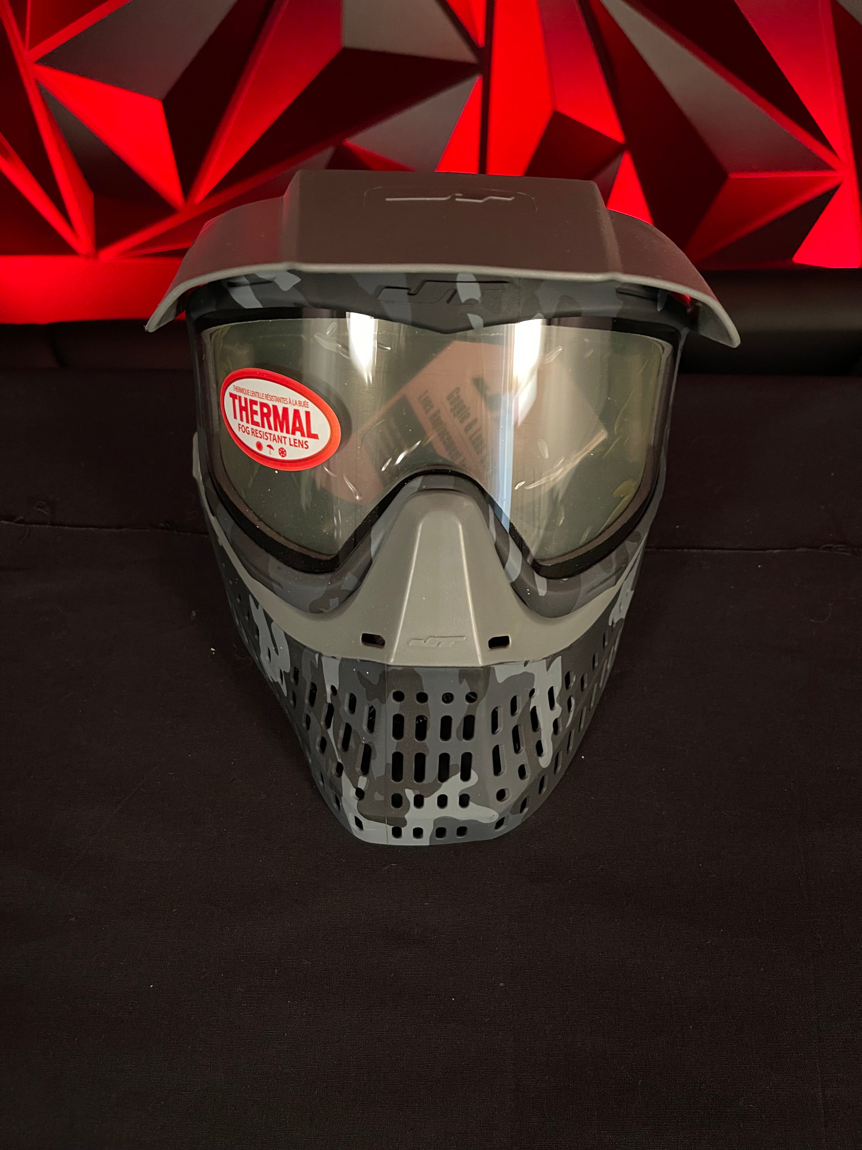 Used JT Spectra Proflex Paintball Mask - LE Urban Camo