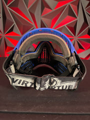Used Virtue Vio Ascend Paintball Mask - Black/Blue w/Soft Goggle Bag