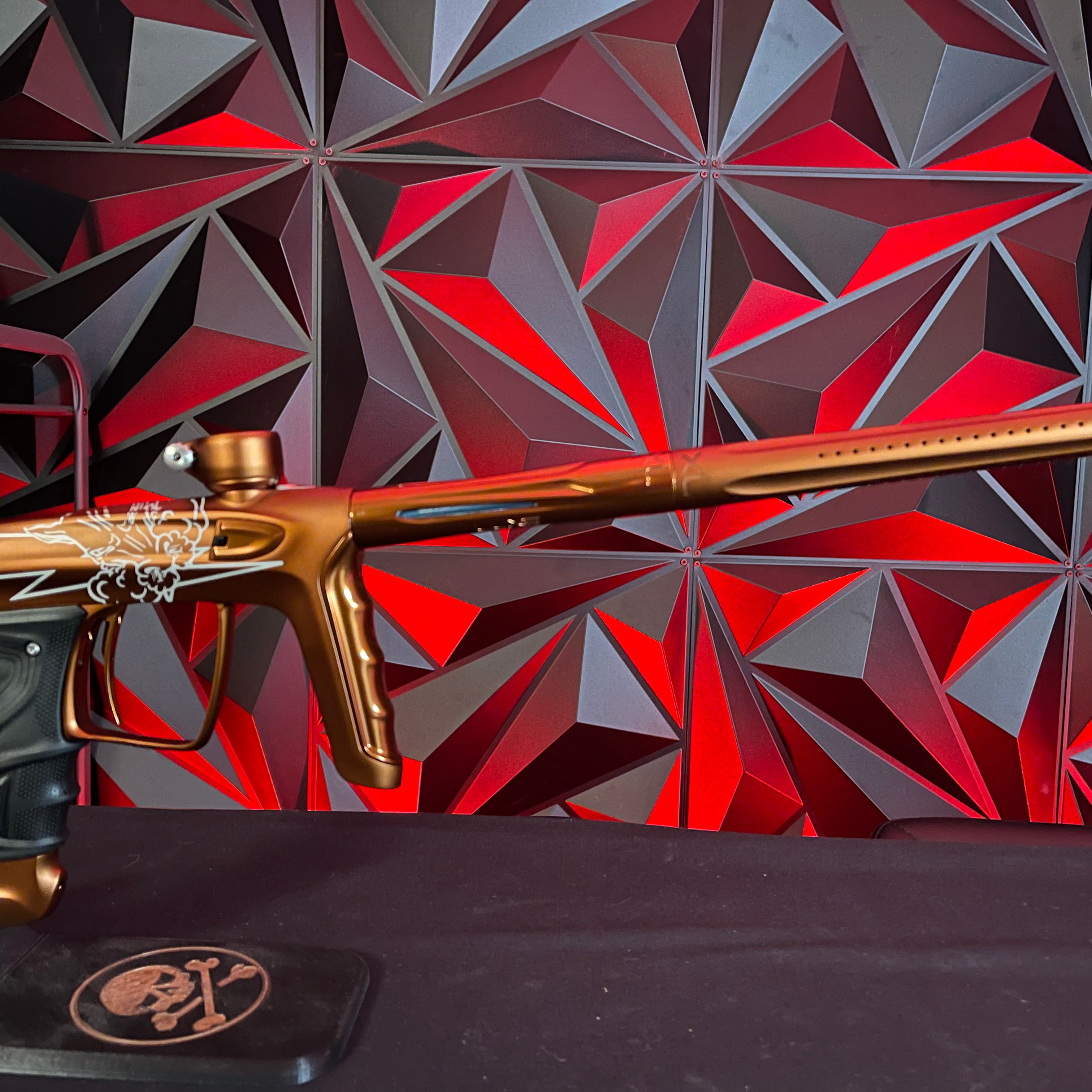 Used DLX Luxe TM40 Paintball Marker - Bronze Thunderhorse