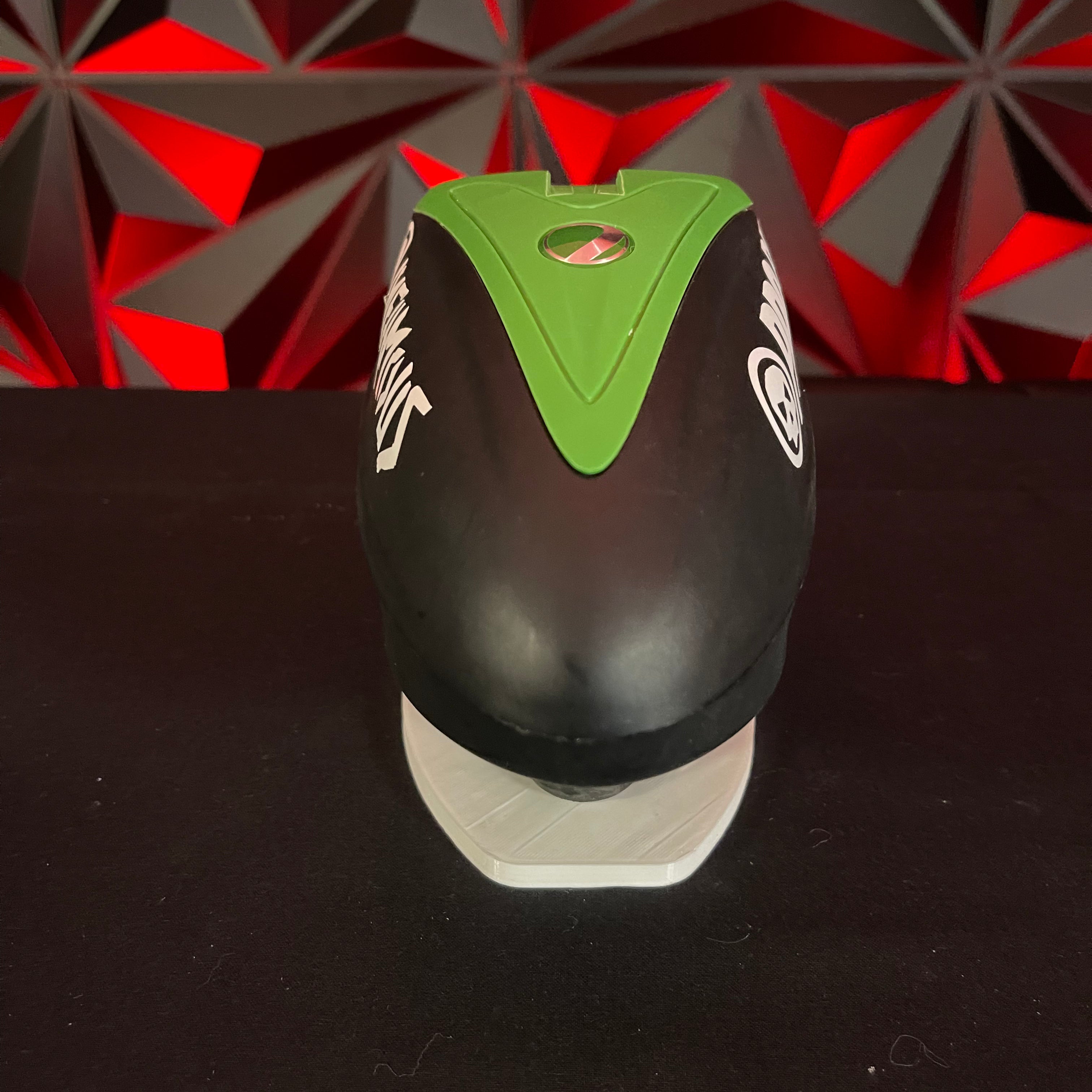 Used Dye LTR Paintball Loader - Black/Blue w/ Speed Feed, Rain Lid, & Exalt Loader Case