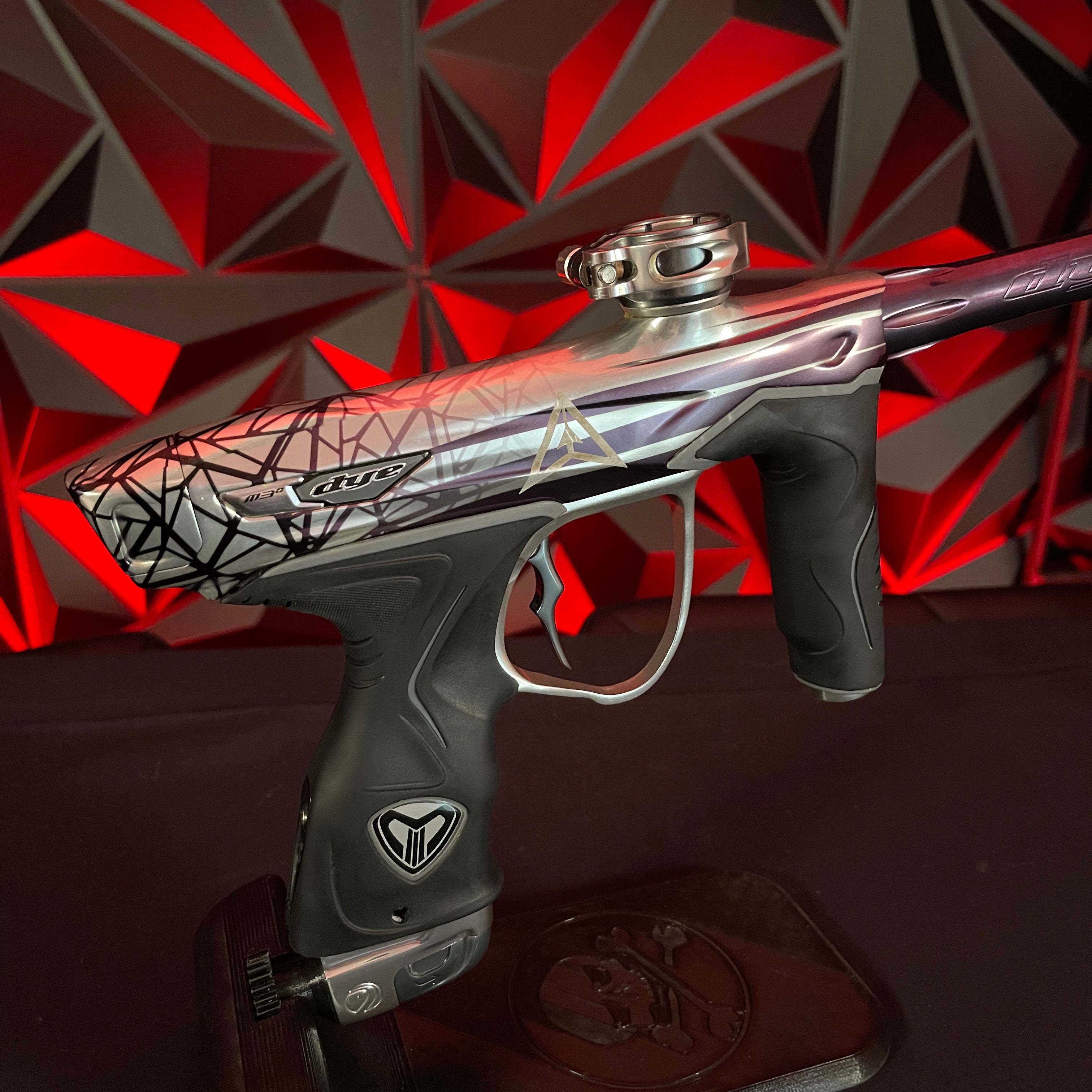 Used Dye M3+ Paintball Marker - Columbus LVL Up Edition w/MOSAir Charging Pad