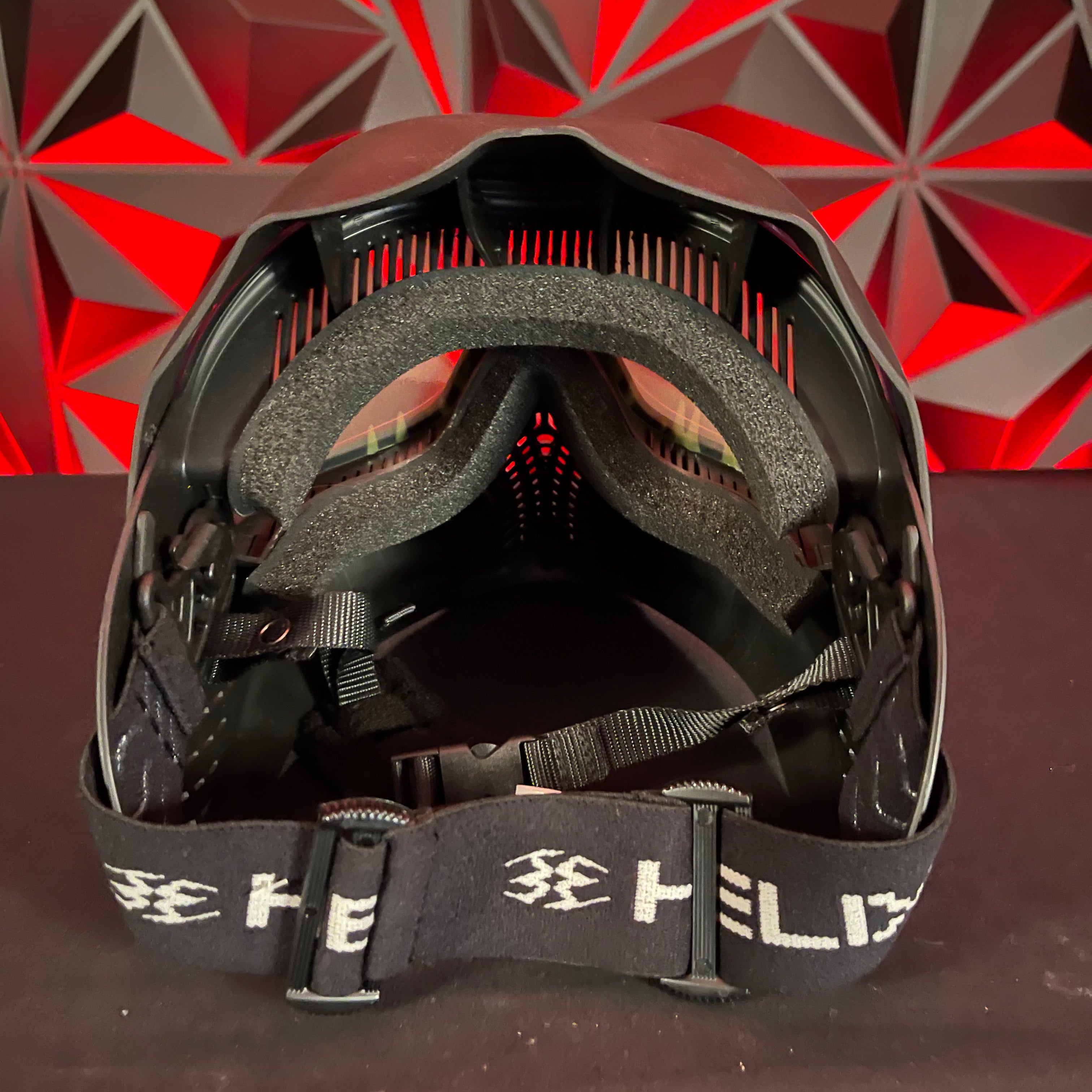 Used Empire Helix Paintball Mask - Black w/Goggle Bag