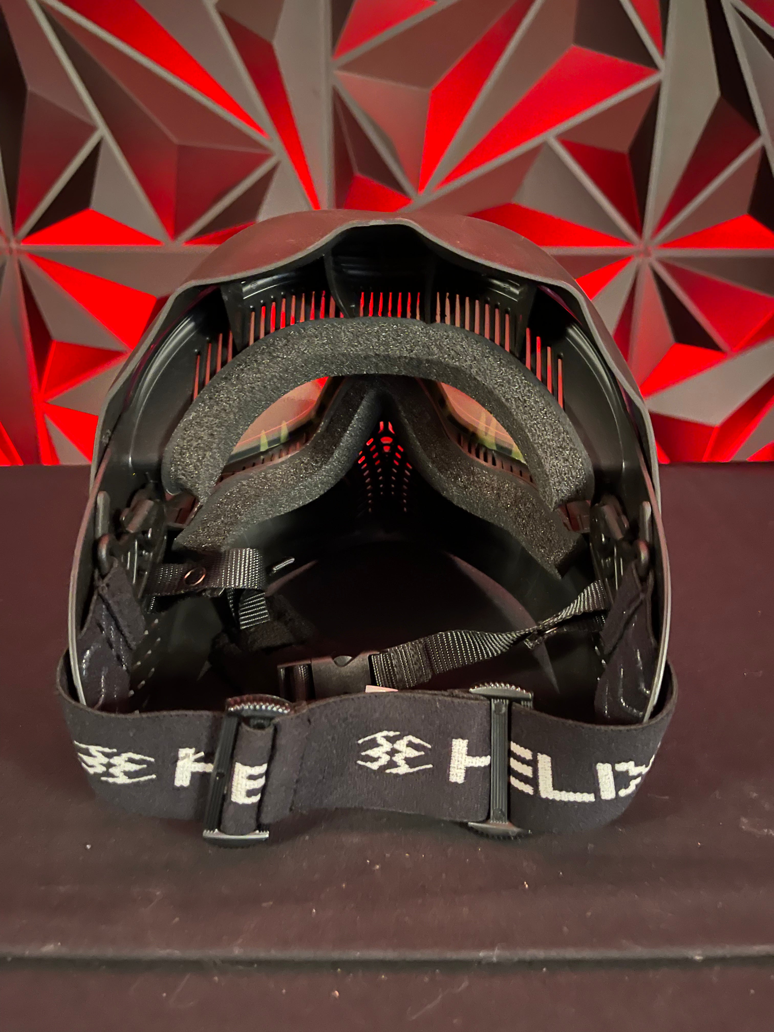 Used Empire Helix Paintball Mask - Black w/Goggle Bag
