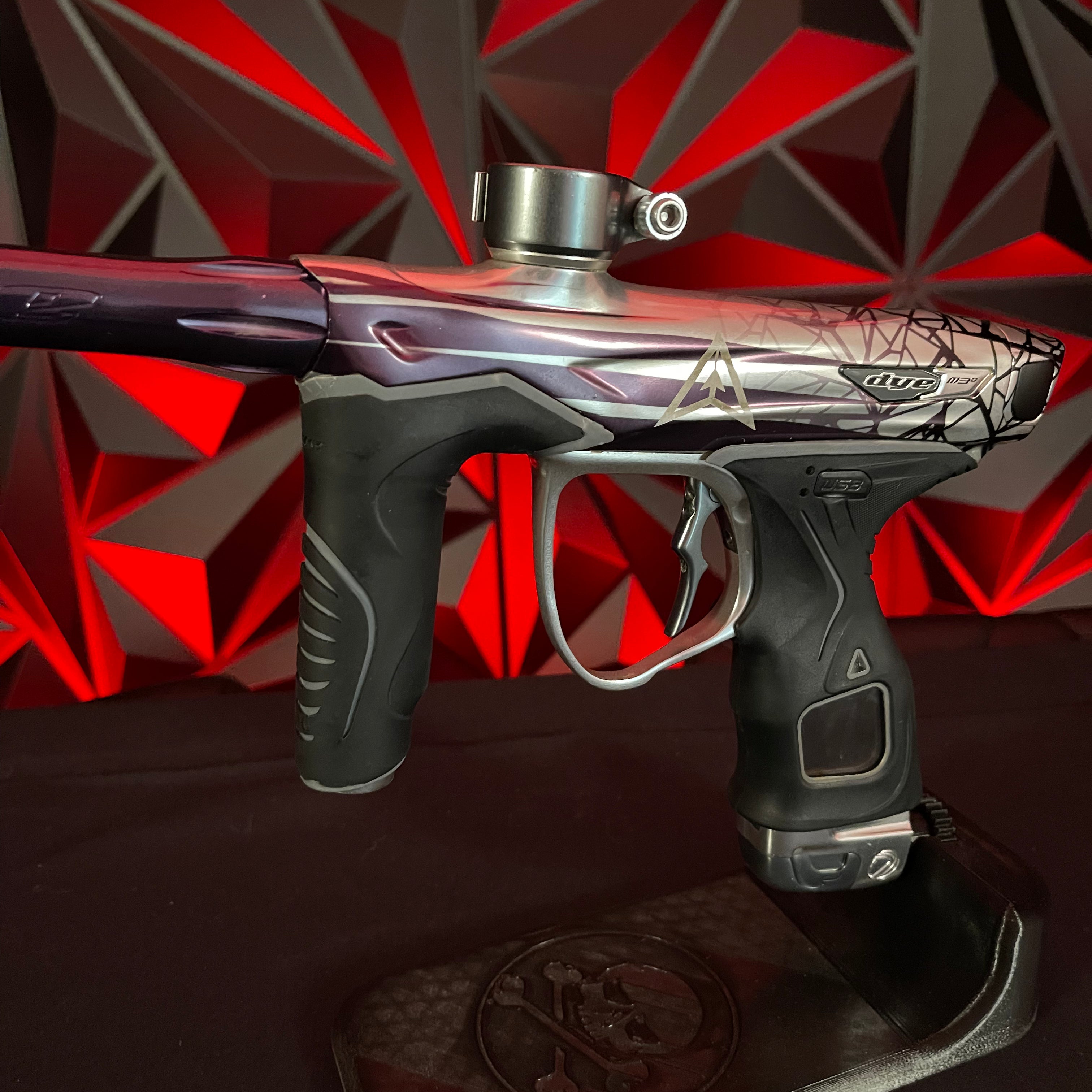 Used Dye M3+ Paintball Marker - Columbus LVL Up Edition w/MOSAir Charging Pad