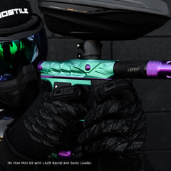 HK Army Hive Mini GS Paintball Gun - Teal/Purple
