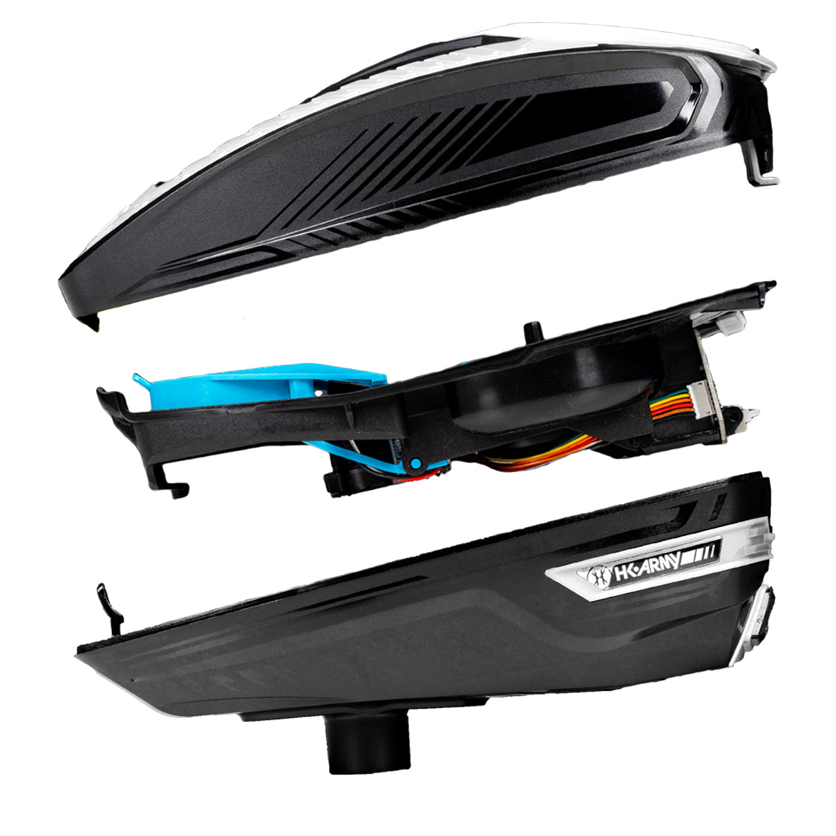 HK Army TFX 3 Paintball Loader - Black/White