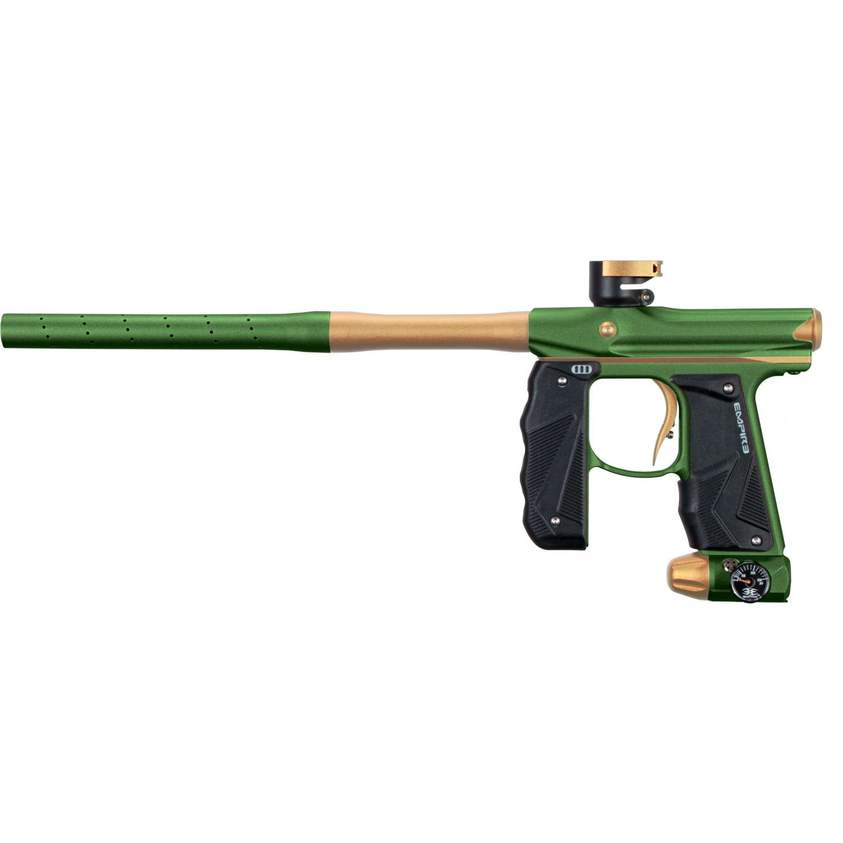 Empire Paintball Mini GS Marker w/ 2 Piece Barrel - Dust Olive / Tan