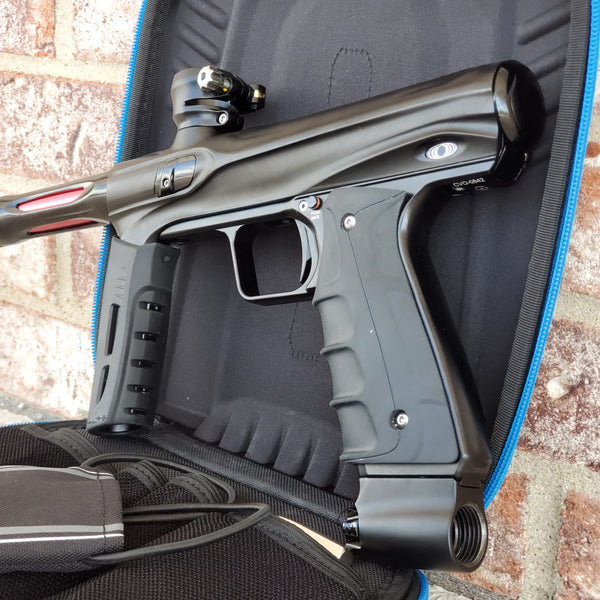 Used Shocker XLS CVO Paintball Gun Dust Black Punishers Paintball