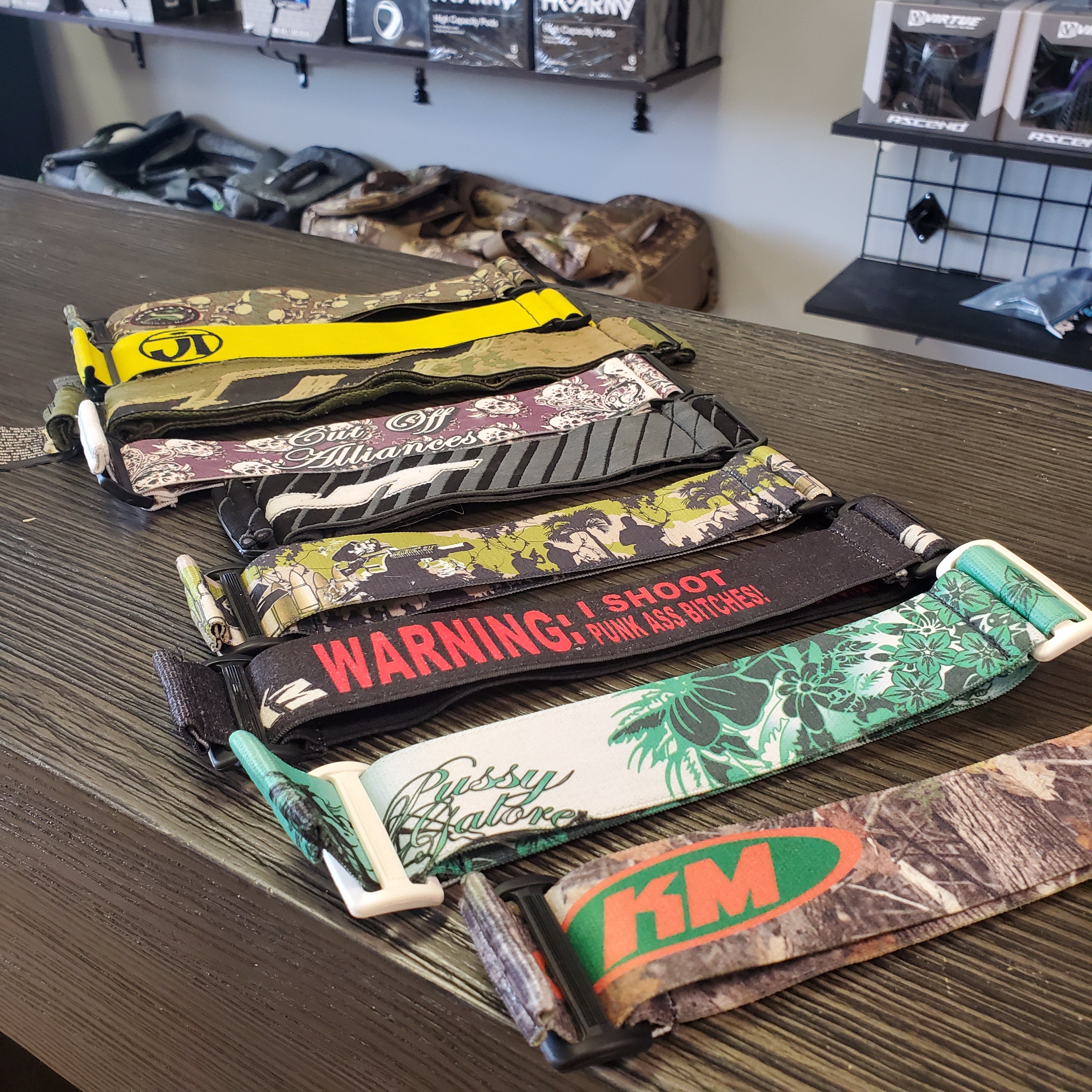 Used 8 Piece JT Flex Strap Lot