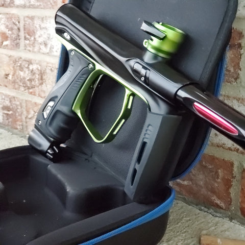 Used Shocker XLS Paintball Gun - Black / Green