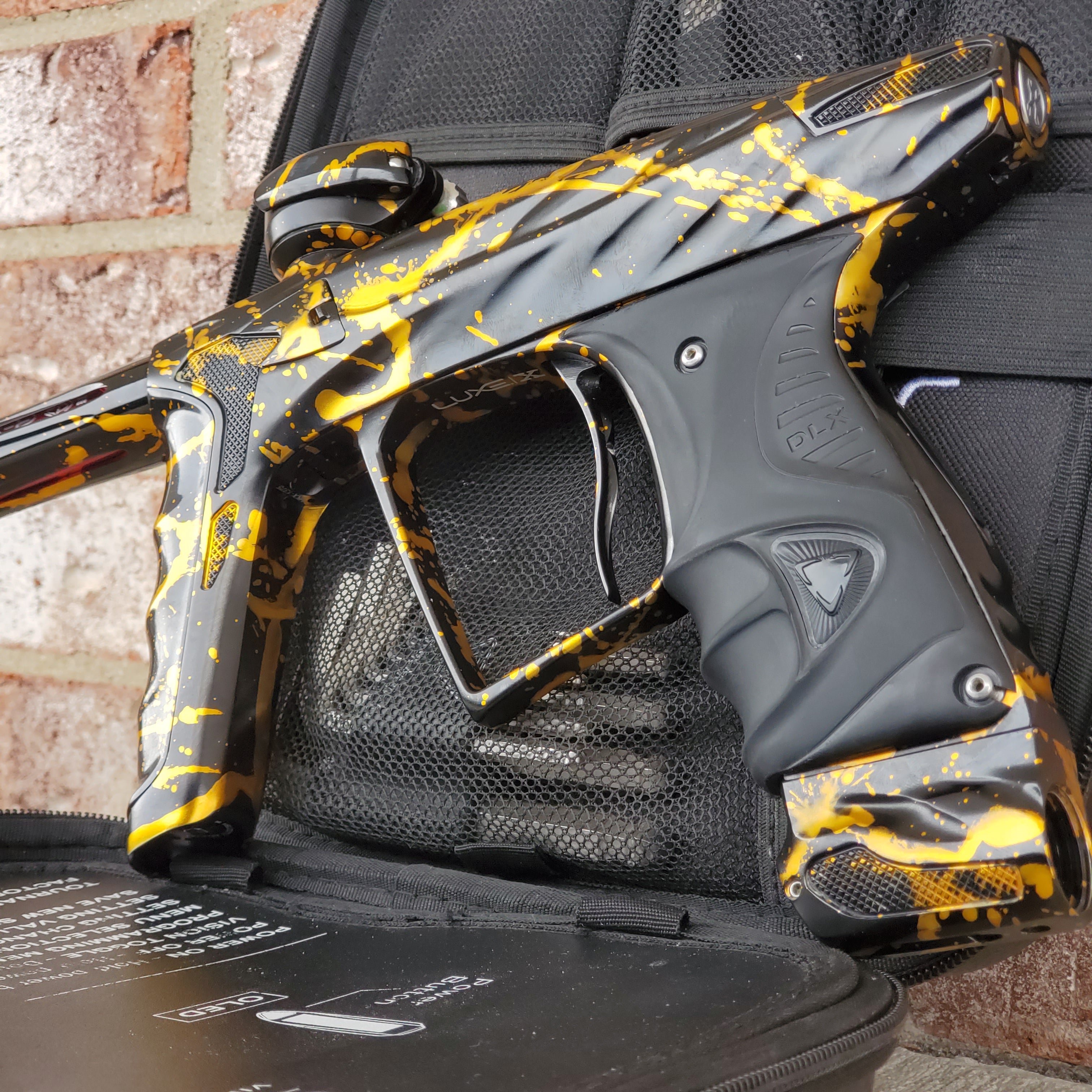 Used DLX HK Army A51 Luxe X Paintball Gun - Black / Gold