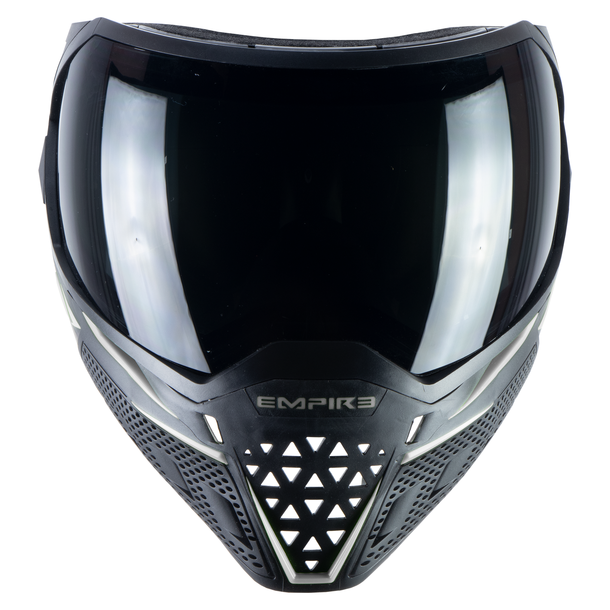 Empire EVS Paintball Mask - Black/White (Thermal Smoke & Clear Lens)
