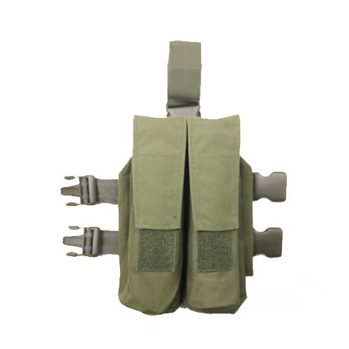 OLIVE DRAB Double Pod Leg Pouch