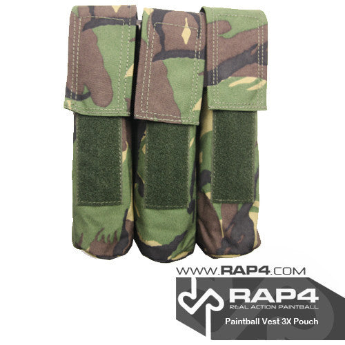 Triple Pod Pouch for Strikeforce/Tactical Ten Vest British DPM