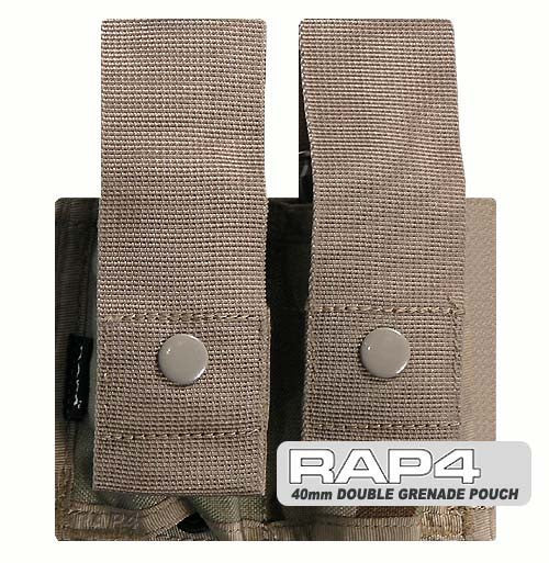 Double Grenade Pouch Desert Camo
