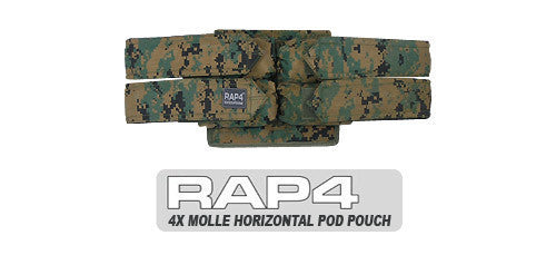Quad Horizontal Pod Pouch (2 and 2) MARPAT