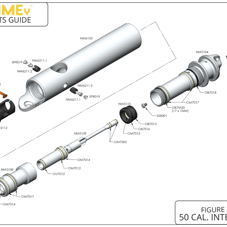 GOG eNMEy .50 Cal Internals Complete Replacement Part List. Pick The Part You Need!