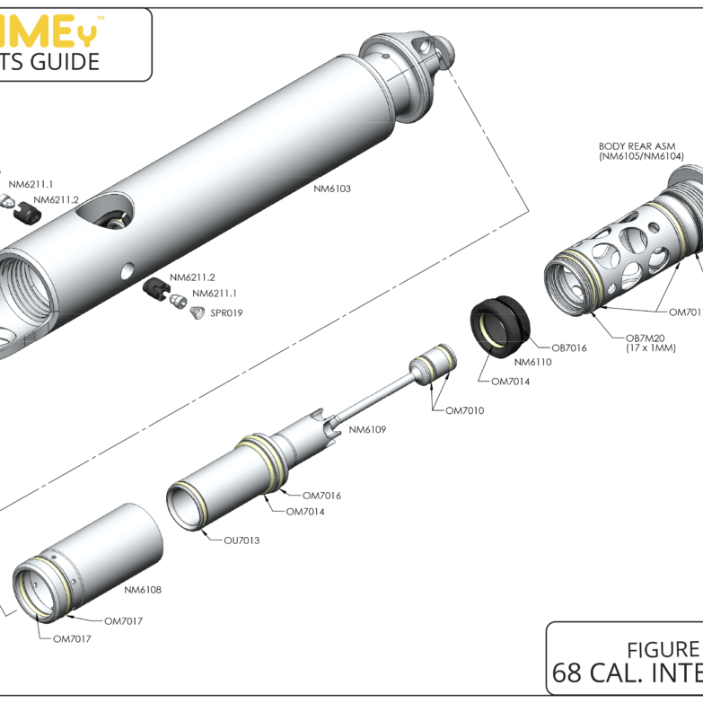 GOG eNMEy .68 Cal Internals Complete Replacement Part List. Pick The Part You Need!