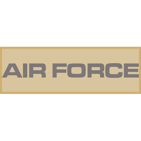 Air Force Patch Small (Tan)