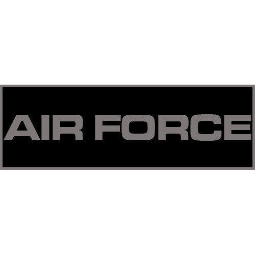 Air Force Patch Small (Black)