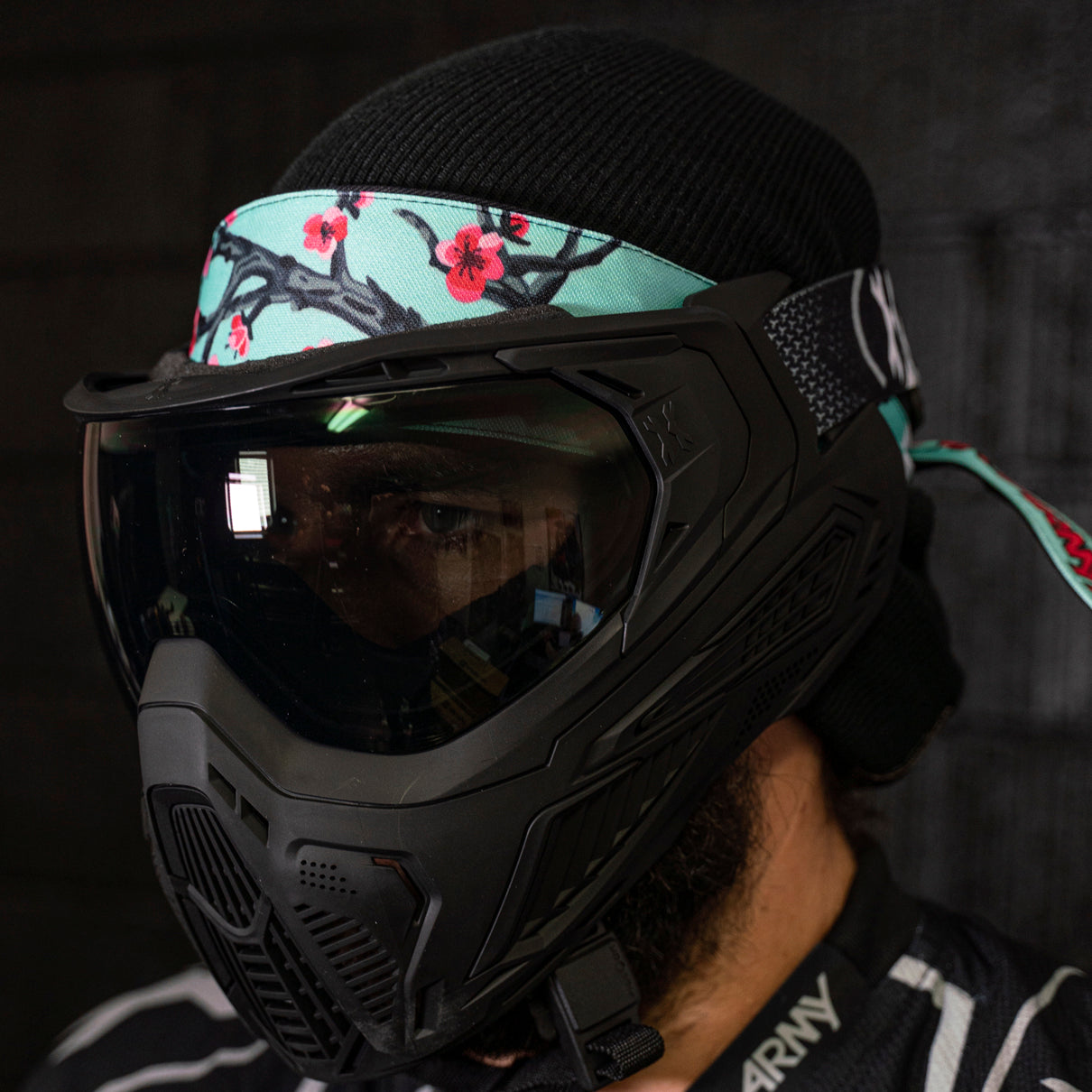 HK Army Blossom Green Headband