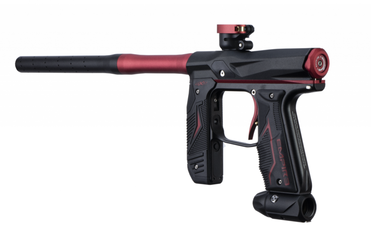 Empire Axe 2.0 Paintball Gun - Dust Black/Dust Red