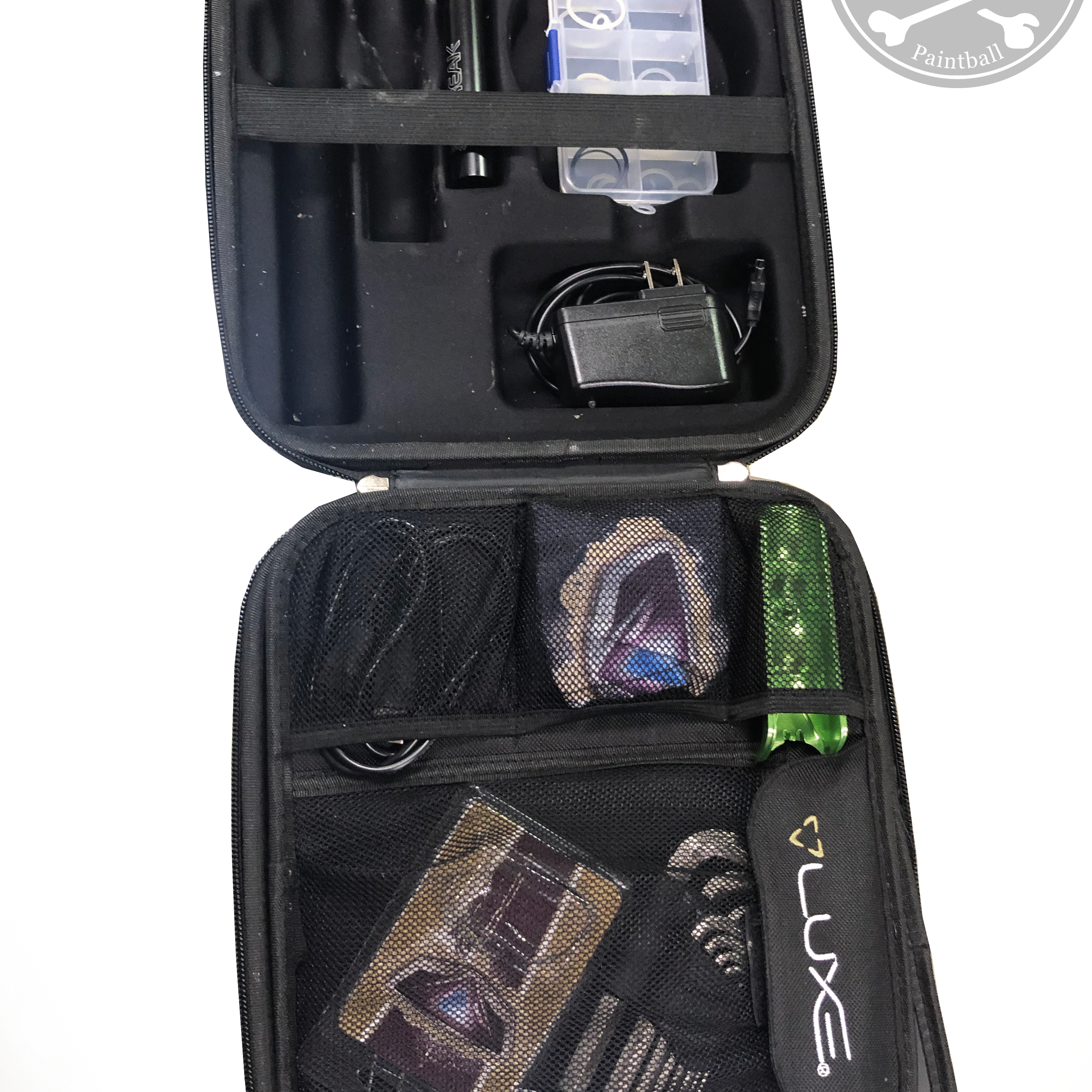 Used DLX Luxe Ice - Dust Black/Gloss Lime
