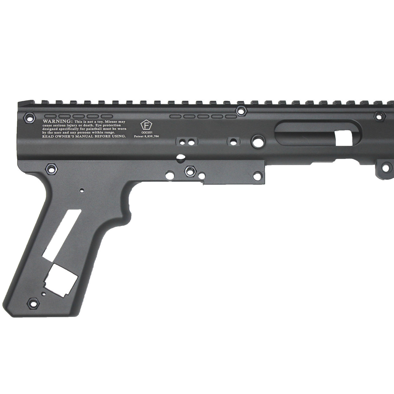 Receiver Body, Blizzard, Right