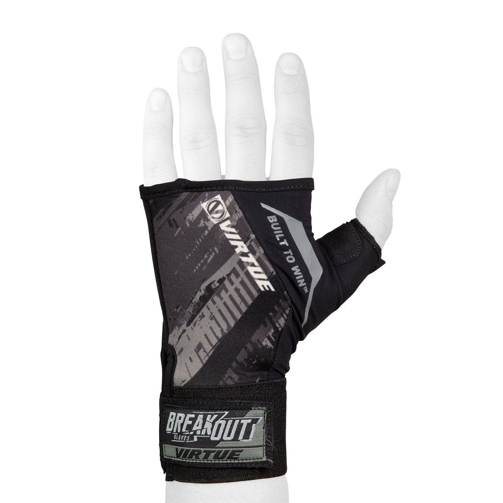 Virtue Mesh Breakout Gloves - Half Hand - Graphic Black