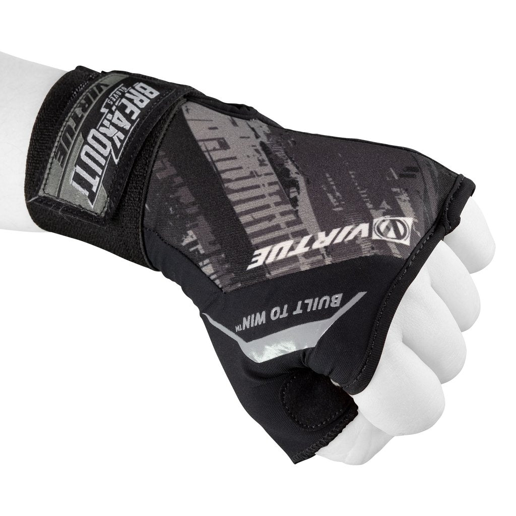 Virtue Mesh Breakout Gloves - Half Hand - Graphic Black
