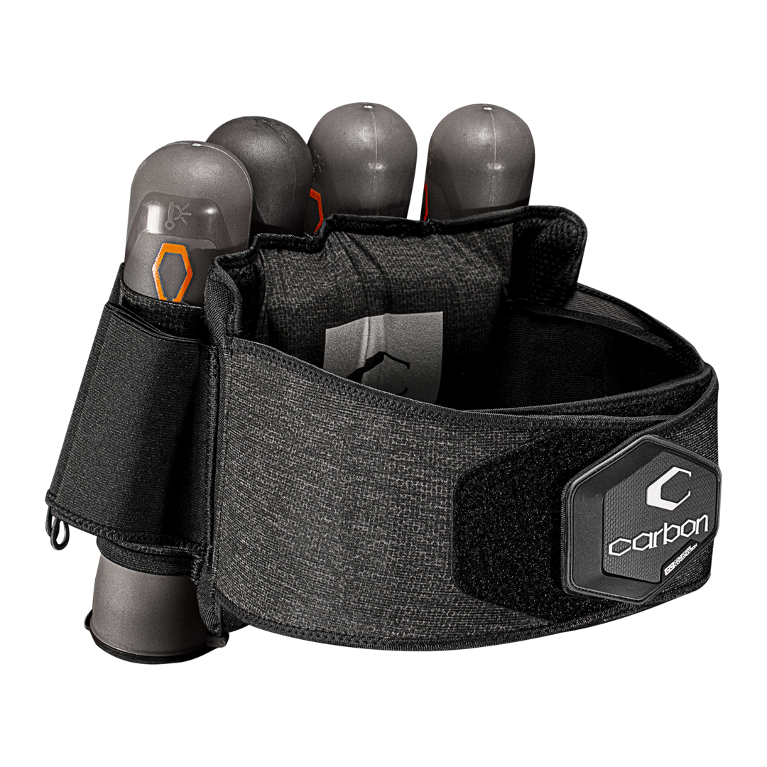 Carbon Paintball CC Harness - 4 Pack - Small/Medium - Heather