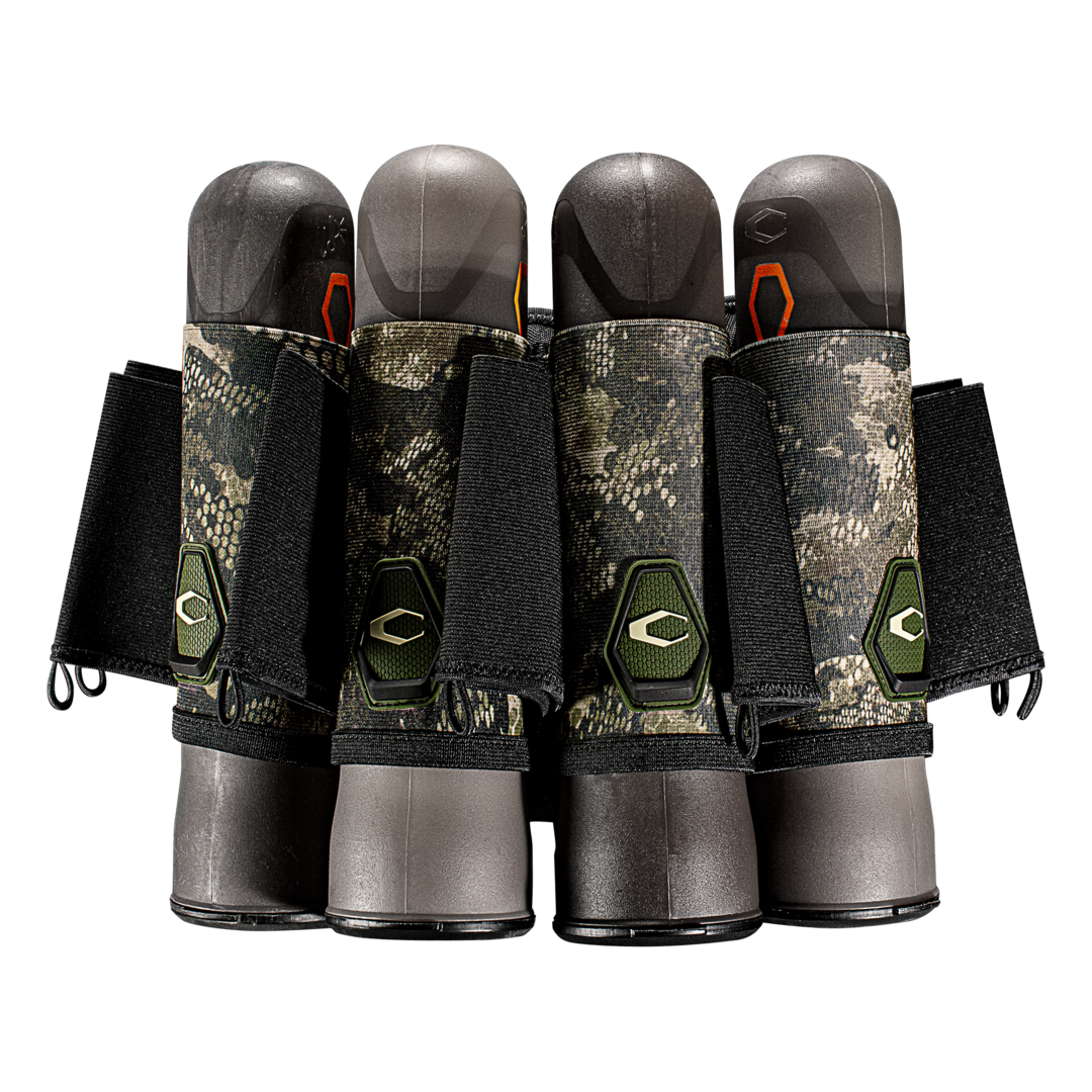 Carbon Paintball CC Harness - 5 Pack - Small/Medium - Camo