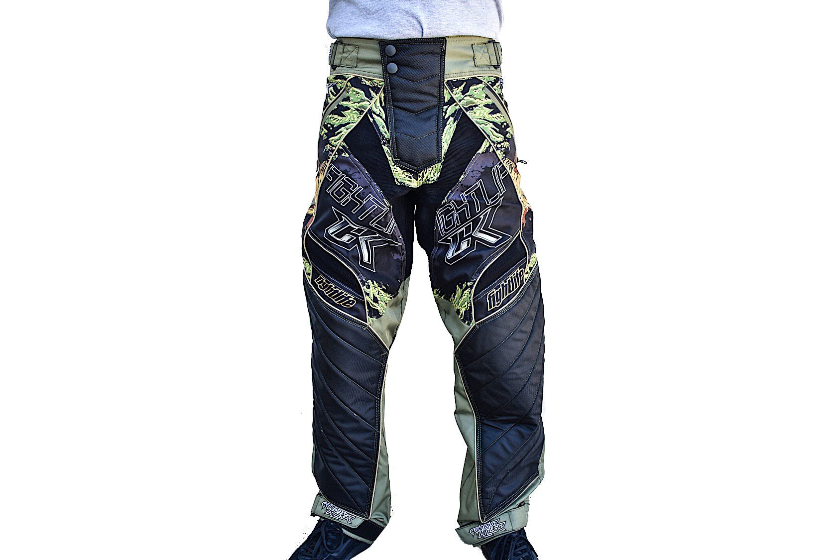 Tiger Stripe Paintball Pants - Olive