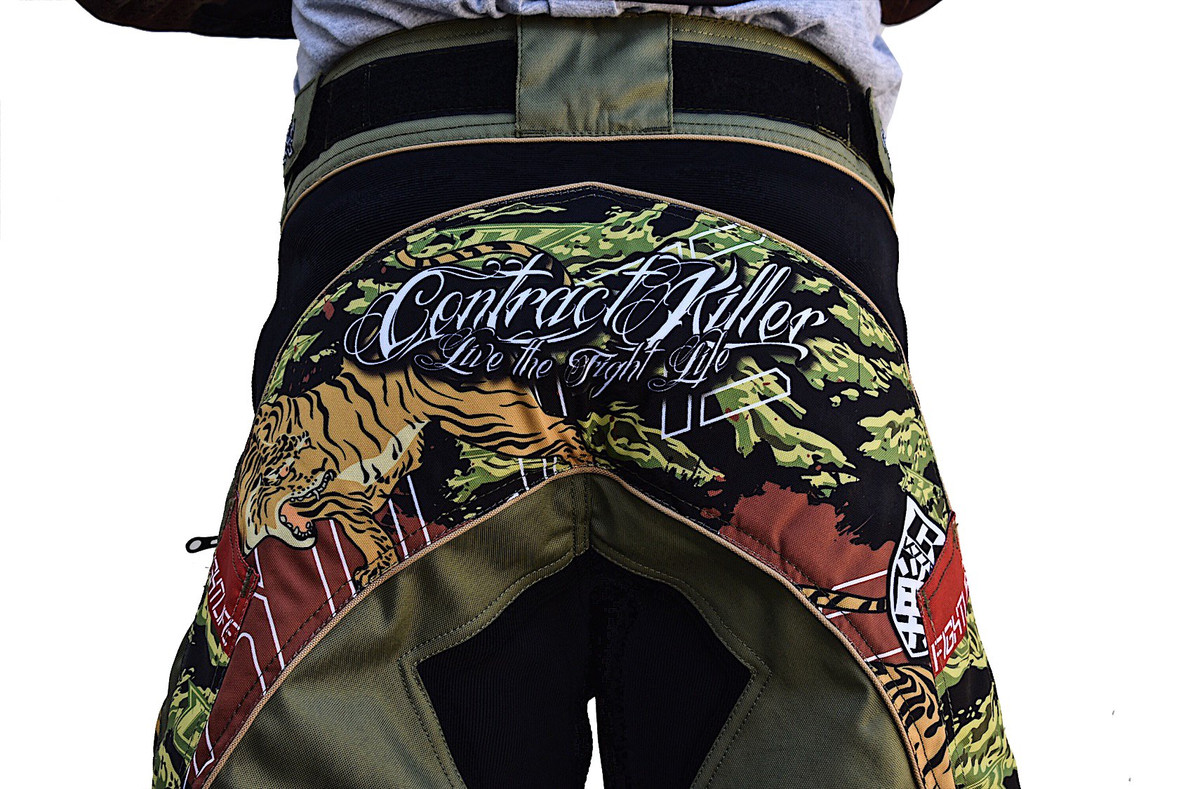 Tiger Stripe Paintball Pants - Olive