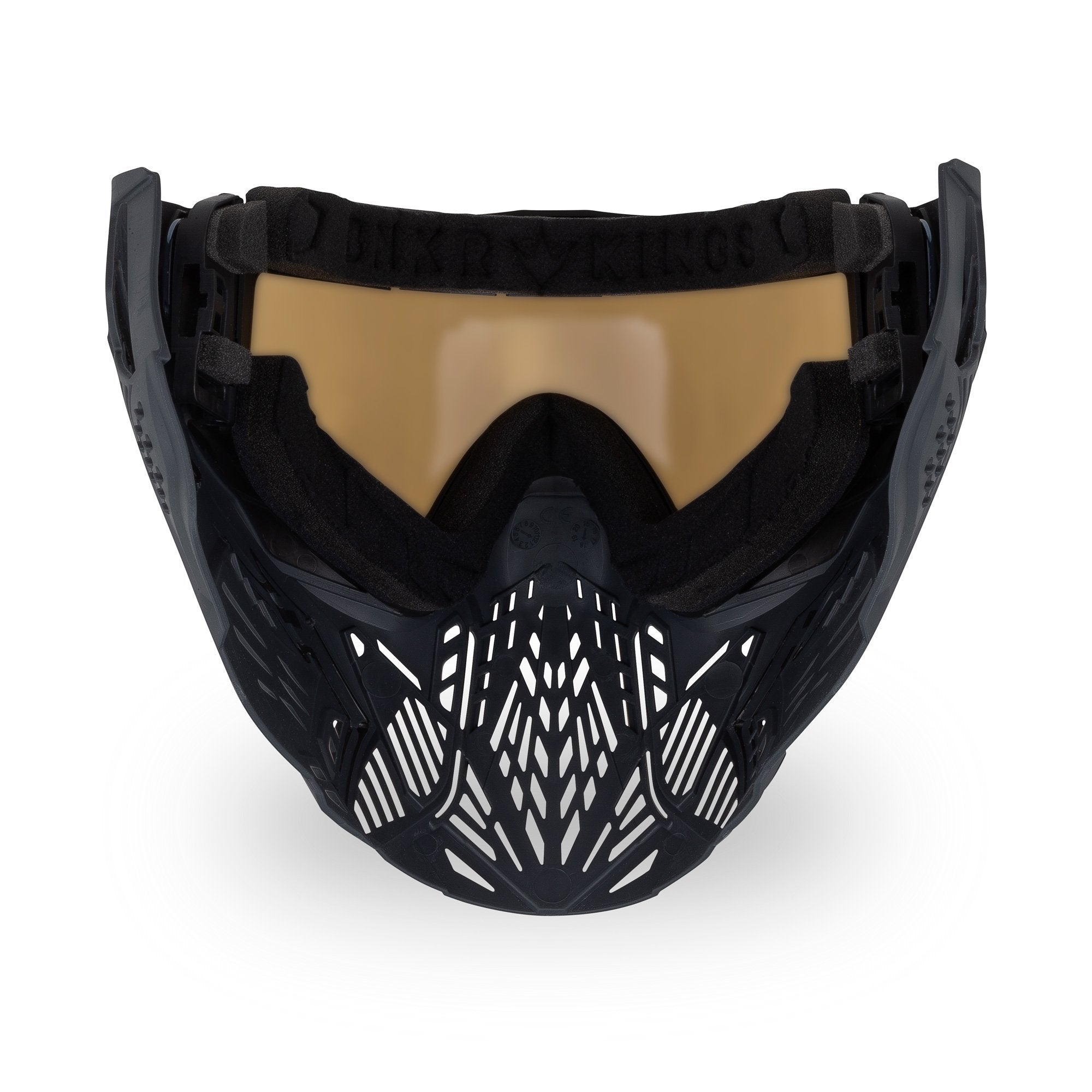 BunkerKings CMD Paintball Mask - Black Carbon