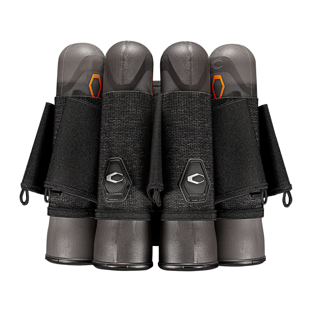 Carbon Paintball CC Harness - 5 Pack - Small/Medium - Heather