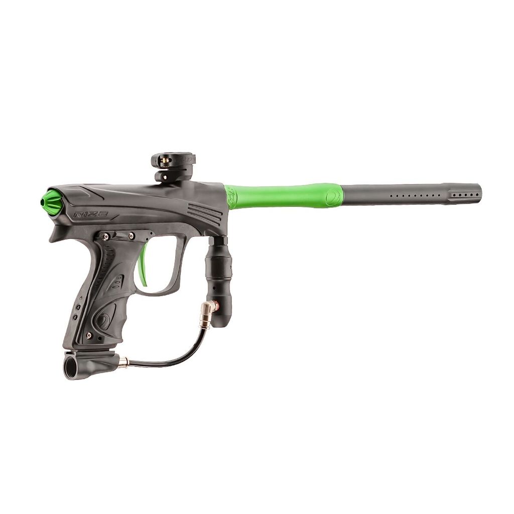 Dye CZR Electronic Paintball Gun - Black / Lime