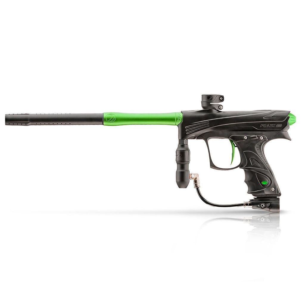 Dye CZR Electronic Paintball Gun - Black / Lime