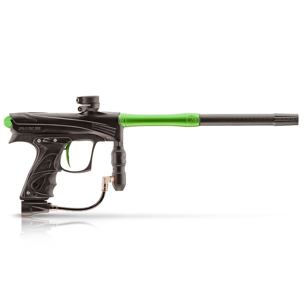Dye CZR Electronic Paintball Gun - Black / Lime
