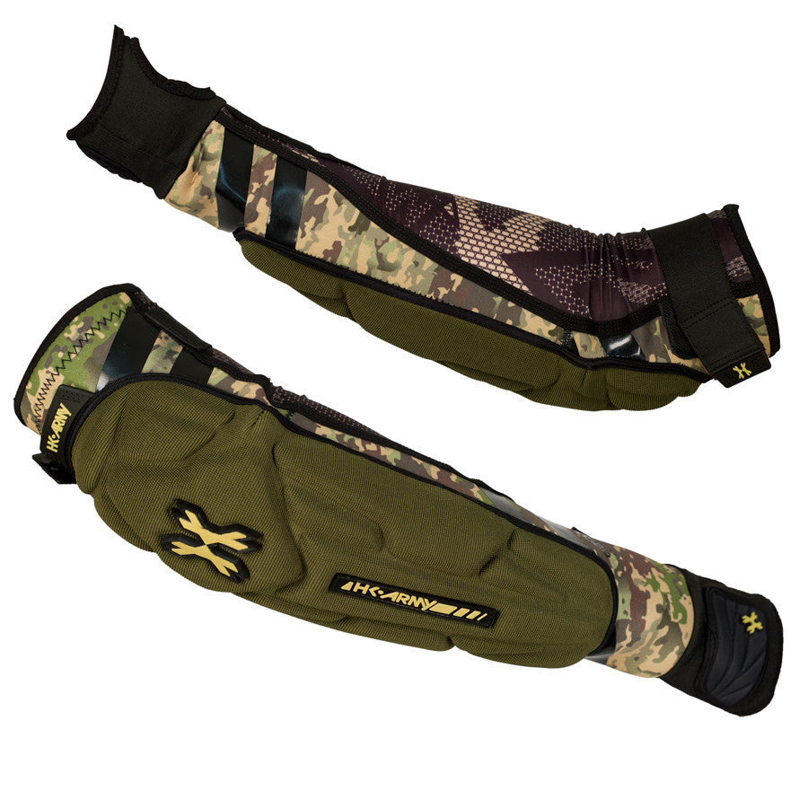 HK ARMY HSTL Camo Crash Arm Pads - S/M