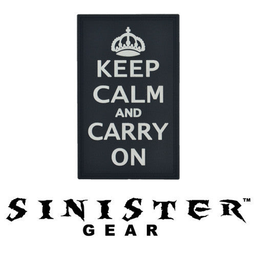 Sinister Gear "Carry On" PVC Patch - SWAT
