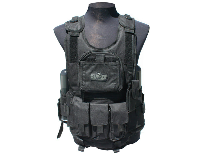 Gen X Global Deluxe Tactical Vest - Black