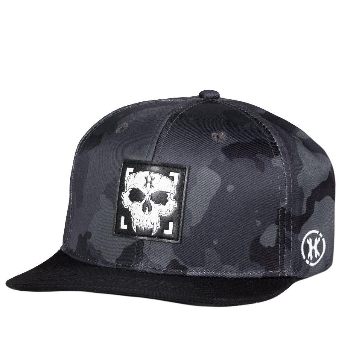 HK Army Doom Snapback Hat - Blackout