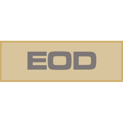 EOD Patch Large (Tan)