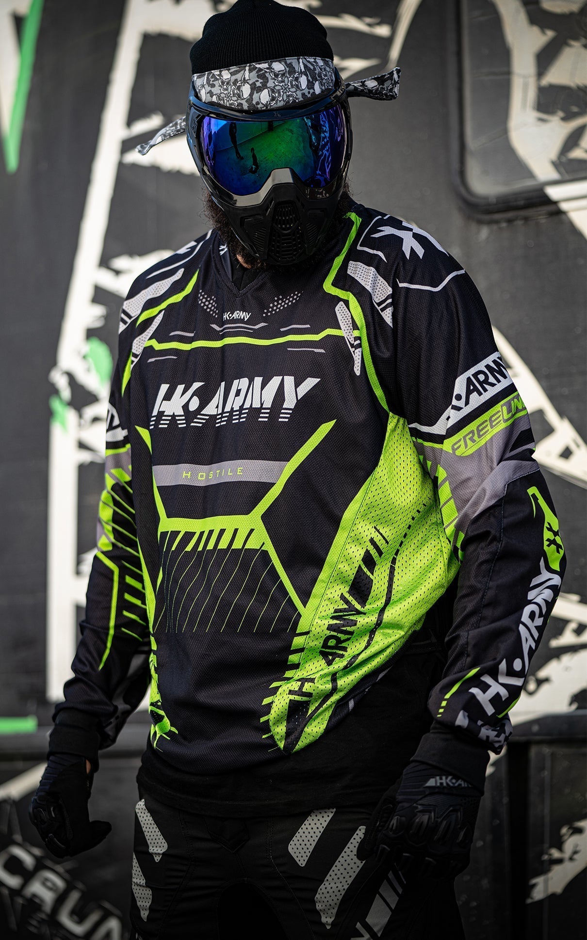 HK Army Freeline Paintball Jersey - Electric - XL