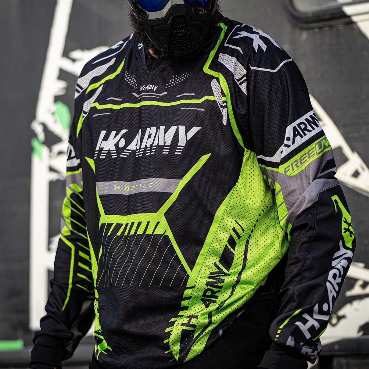 HK Army Freeline Paintball Jersey - Electric - Large