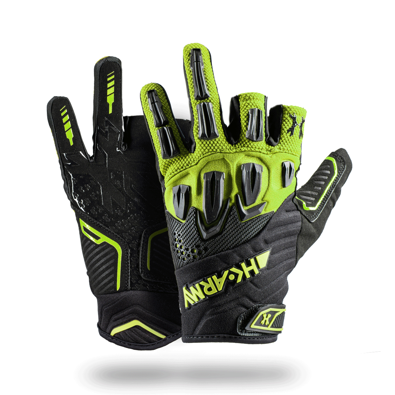 HK Army Hardline "Armored" Glove - Energy - Medium