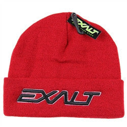 Exalt BOLD Paintball Beanie - Red