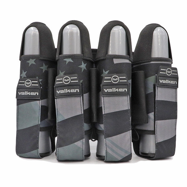 Valken Fate GFX 4+3 Paintball Harness - Merica Silver